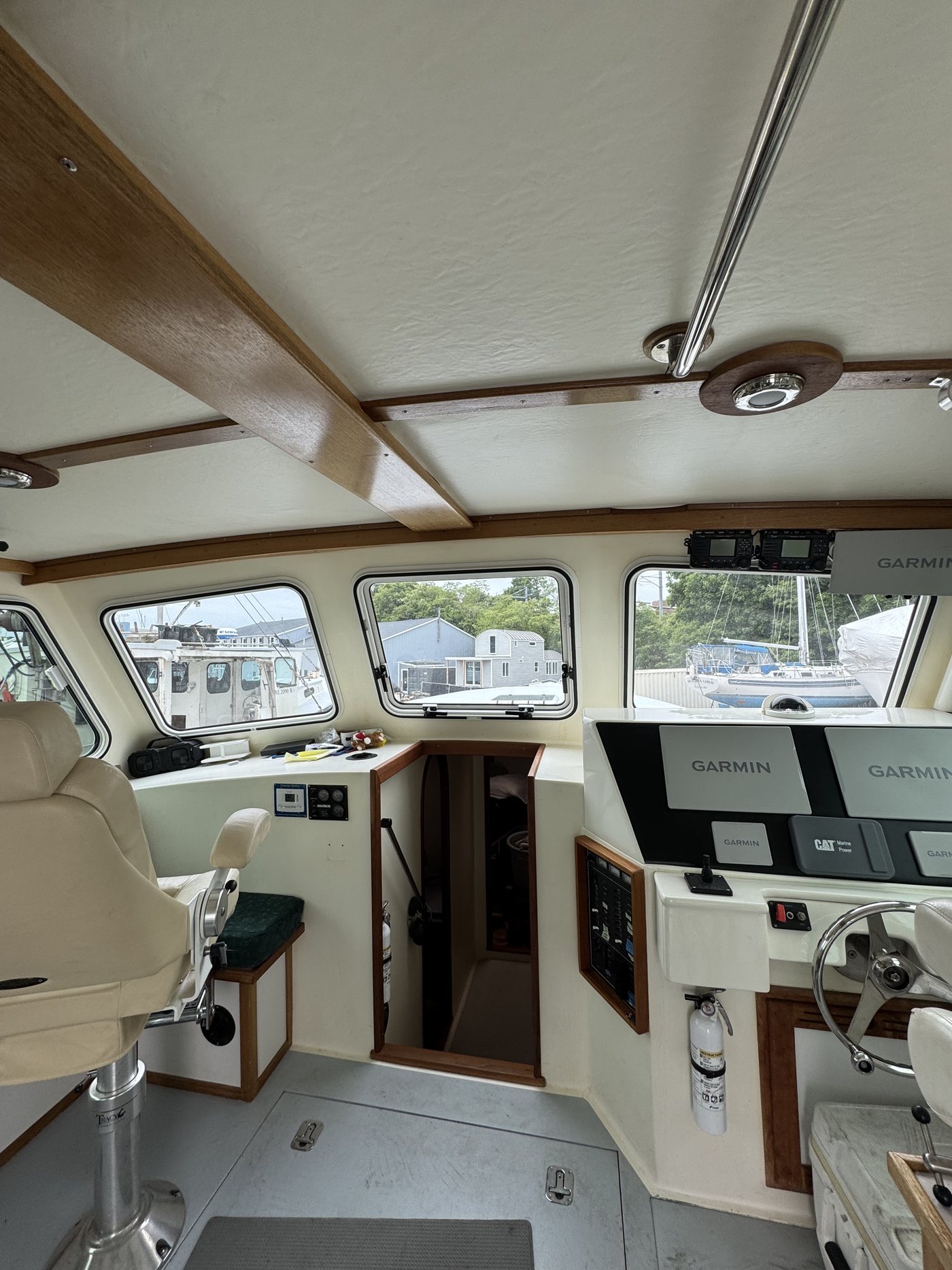 Helm glass, tinted