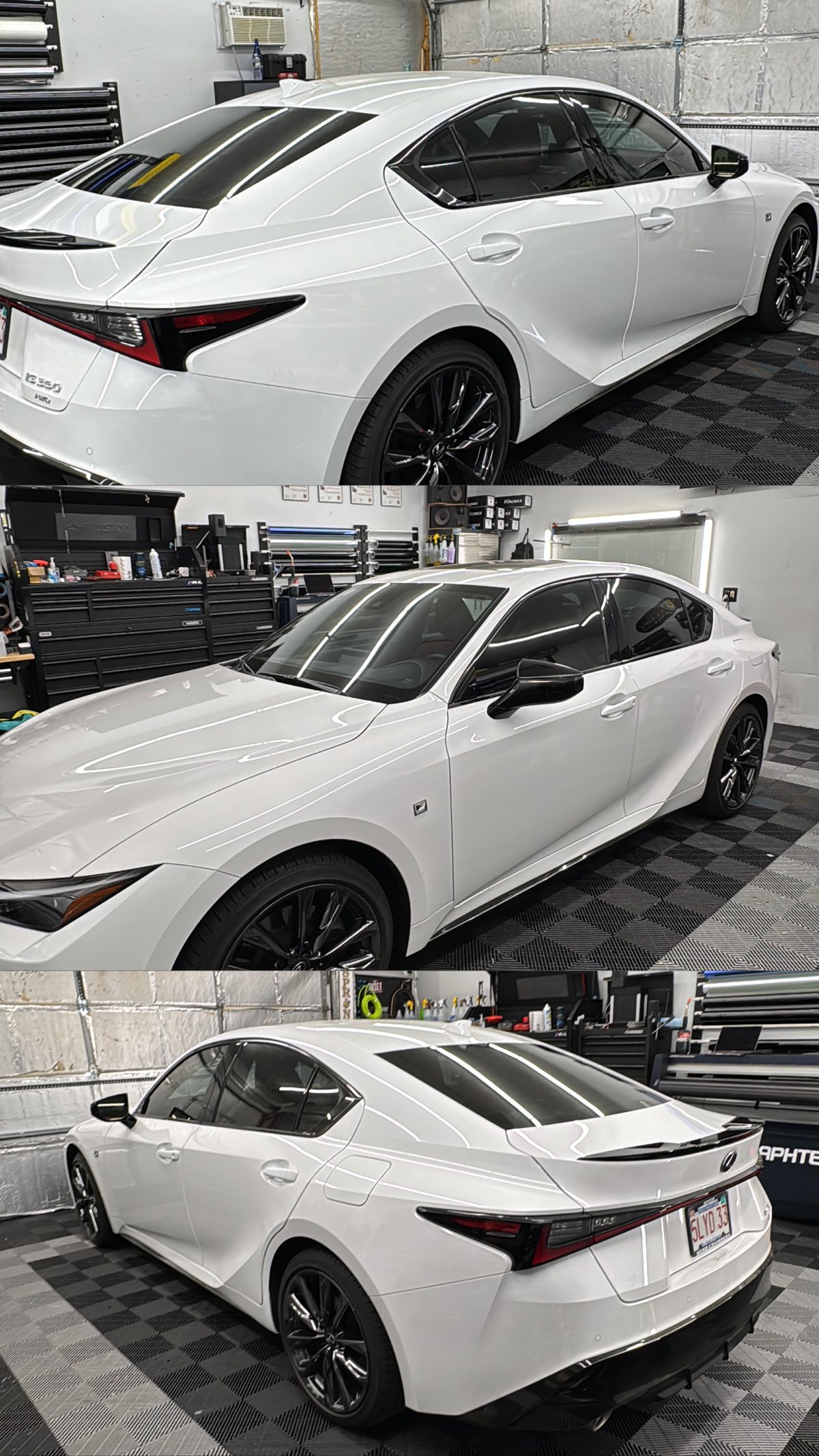 Lexus IS, full tint